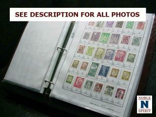 Noblespirit (mc) $1,  421 Cv Germany Stamp Album On Approval Pages