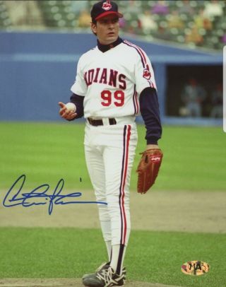 Charlie Sheen Signed Autographed 8x10 Major League Photograph Mab