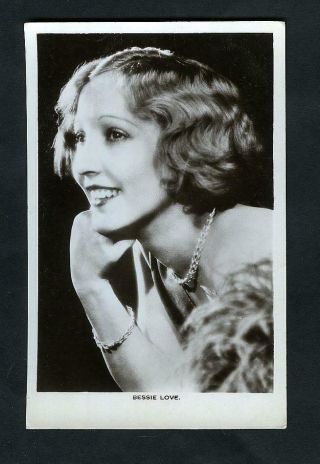 Vintage Bessie Love Uk Picturegoer Postcard 1930 