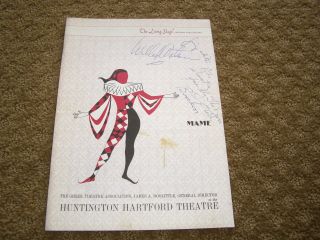 Mame Theatre Program Signed By Entire Cast Members Autograph