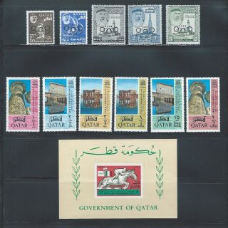 Middle East Qatar Quatar 2 Mnh Stamp Sets & Sheet - Nubia Sports Olympics