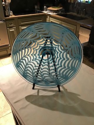 Waterford Evolution Bowl,  Turquoise 15 Inches Across
