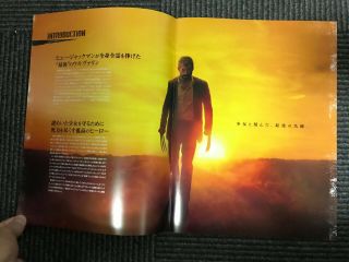 LOGAN 2017 X - MEN The WOLVERINE Japan PROGRAM PRESSBOOK/flyer SET Hugh Jackman 3