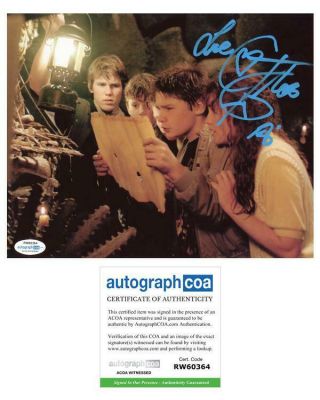 Corey Feldman " The Goonies " Autograph Signed 8x10 Photo C Acoa Witness Itp