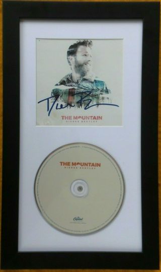 Dierks Bentley Signed Autographed Framed The Mountain Cd - Exact Proof