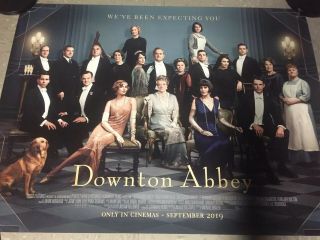 Downton Abbey Uk Quad Cinema Poster