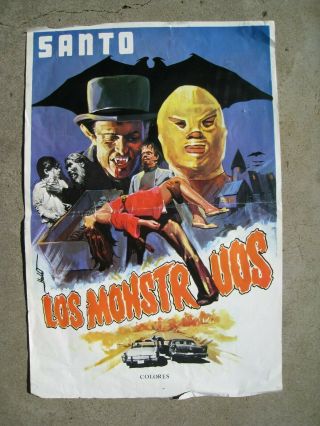 Santo And Blue Demon Against The Monsters 70 Frankenstein The Wolfman Dr.  Jekyll