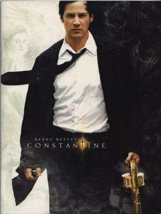 Constantine Japanese Souvenir Program 2005,  Keanu Reeves,  Rachel Weisz