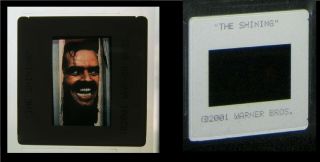 Jack Nicholson The Shining 35mm Theatre Press Kit Color Slide
