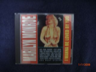 Marilyn Monroe I Want To Be Loved By You Be My Valentine Cd