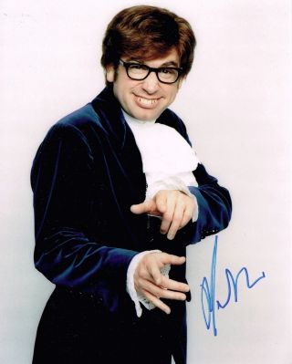 Mike Myers Hand Signed Autograph 8x10 Photo In Person Proof Austin Powers Shrek