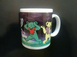 Grateful Dead Dancing Bears Mug Vintage 1998 Gdm Coffee Cup Collectible Vandor