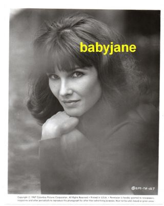 Janice Rule Vintage 8x10 Photo Portrait 1967 Columbia Pictures