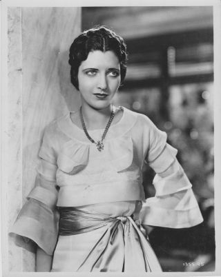 Kay Francis 1931 Scene Portrait.  The False Madonna Linen Backed