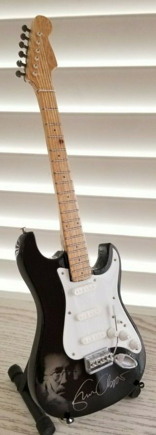 Eric Clapton Miniature Tribute Guitar with Stand - MCA 253 2