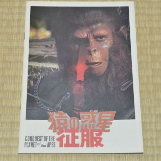 Conquest Of The Planet Of The Apes Japan Movie Program 1972 Roddy Mcdowall