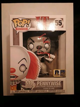 Tim Curry It Signed Rhode Island Comic Con Exclusive Pennywise Funko Pop 55