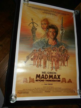 Mad Max Beyond Thunderdome Mel Gibson Rolled One Sheet Poster