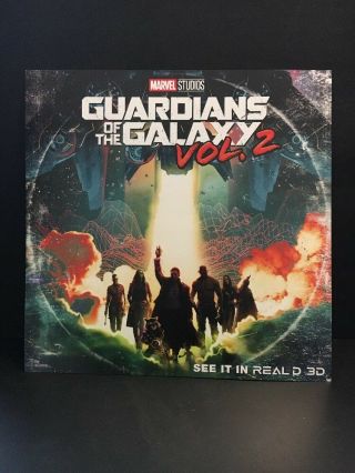 Guardians Of The Galaxy Vol 2 Double Feature Exclusive Poster Marvel Amc Regal