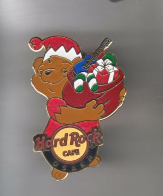 Hard Rock Cafe Pin: Osaka Christmas Bear Le100