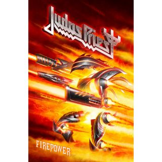 Judas Priest Firepower Poster Flag Official Fabric Premium Textile