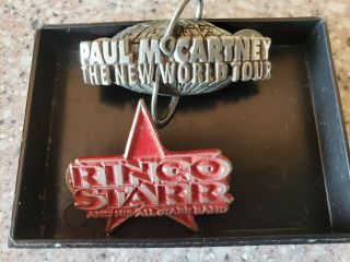 Paul Mccartney Ringo Star Lapels Pins,  Collectibles