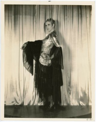 Hollywood Fashion Guru Peggy Hamilton 1930s Elmer Fryer Deco Photograph