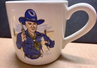 Vintage Hopalong Cassidy Coffee Cup/mug Cowboy Ceramic