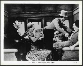 The Marx Brothers Groucho Harpo Chico Marx 1940 Mgm Photo Go West