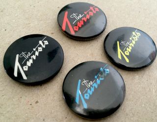 The TOURISTS x4 Rare BADGES Pins ANNIE LENNOX Eurythmics 1980 MUSIC MEMORABILIA 3