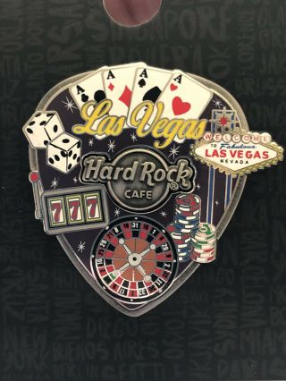 Hard Rock Cafe Las Vegas 2019 3d Collage Pic Pin