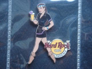 Hard Rock Cafe Pin,  Gor With Cocktail,  Phoenix,  L.  E.  800