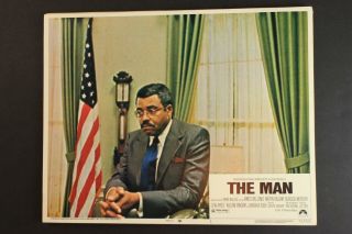 Complete Set Of Eight 1972 The Man Movie Lobby Cards James Earl Jones