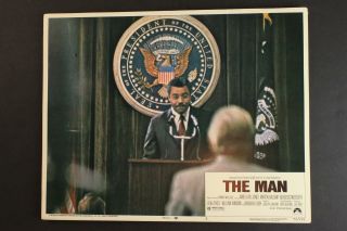 COMPLETE SET of Eight 1972 THE MAN MOVIE LOBBY CARDS JAMES EARL JONES 2