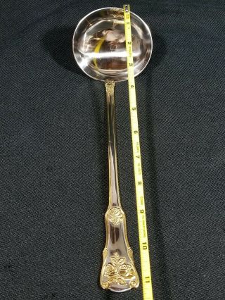 Royal Albert Old Country Roses Stainless 18/10 Serving Soup Punch Ladle 11 "