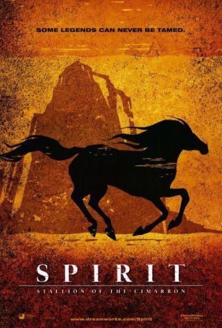 Spirit :stallion Of The Cimarron Yellow Movie Poster