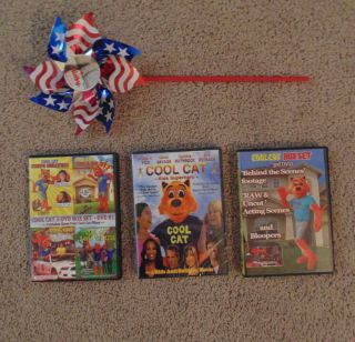 COOL CAT MOVIE PROP - SPINNER and a Cool Cat 3 - DVD Box Set 2