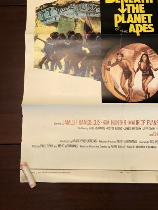 - Beneath The Planet Of The Apes - Movie Poster (1970) 3