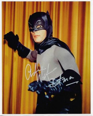 Adam West " Batman " Autographed 8 X 10 Signed Photo Holo