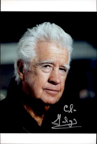 Clu Gulager Authentic Signed Celebrity 10x15 Photo W/cert Autographed 2616b
