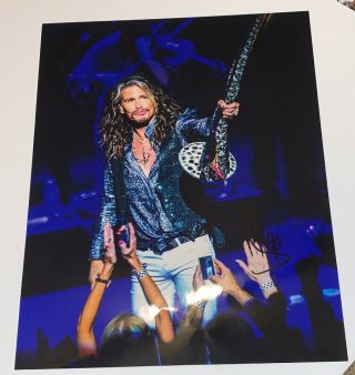Steven Tyler Aerosmith Hand Signed 11x14 W/coa