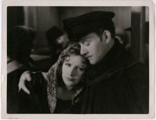Greta Garbo & Conrad Nagel In The Mysterious Lady 1928 Large Photograph
