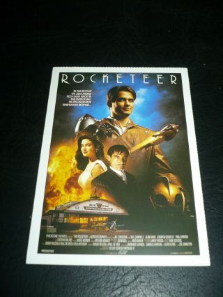 The Rocketeer,  Film Card [bill Campbell,  Jennifer Connelly,  Timothy Dalton]