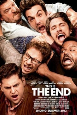 This Is The End - Movie Poster - Flyer - 11.  5x17 - Seth Rogen - James Franco