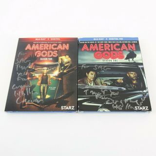 Crispin Glover Signed American Gods Blu - Ray Season 1 & 2