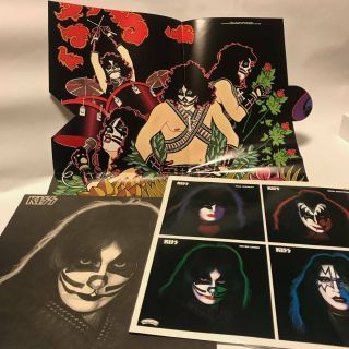 Kiss Japan Solo Box And Gene Simmons / Peter Criss Lp 