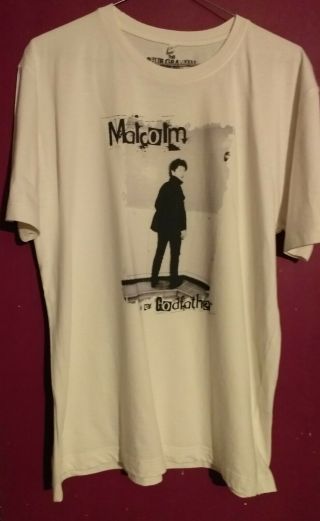 Punk Peter Gravelle T - Shirt Malcolm Mclaren Sex Pistols L Very Rare