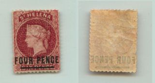St Helena 1868 Sc 22 Perf 12 1/2 Wmk 1 Crown And Cc 15 Mm.  F2028