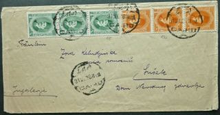 Egypt 31 Mar 1926 Postal Cover From Cairo To Yugoslavia - Interesting - See