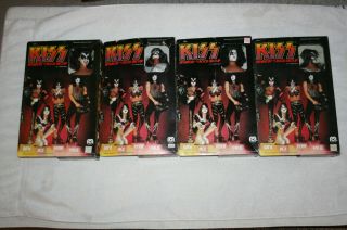 1978 Mego Kiss Set Boxes Very Demon Catman Spaceman Starchild 12 "